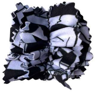 HORIZONTAL RUGBY Ruffle Rings