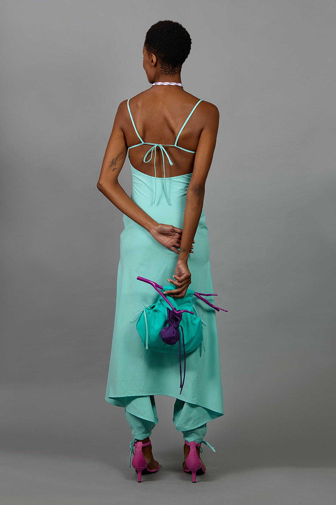 The Mint Cotton Jumpsuit