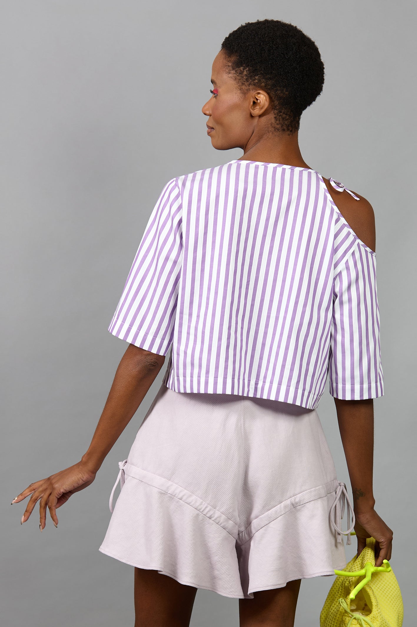 The Striped Cropped Top