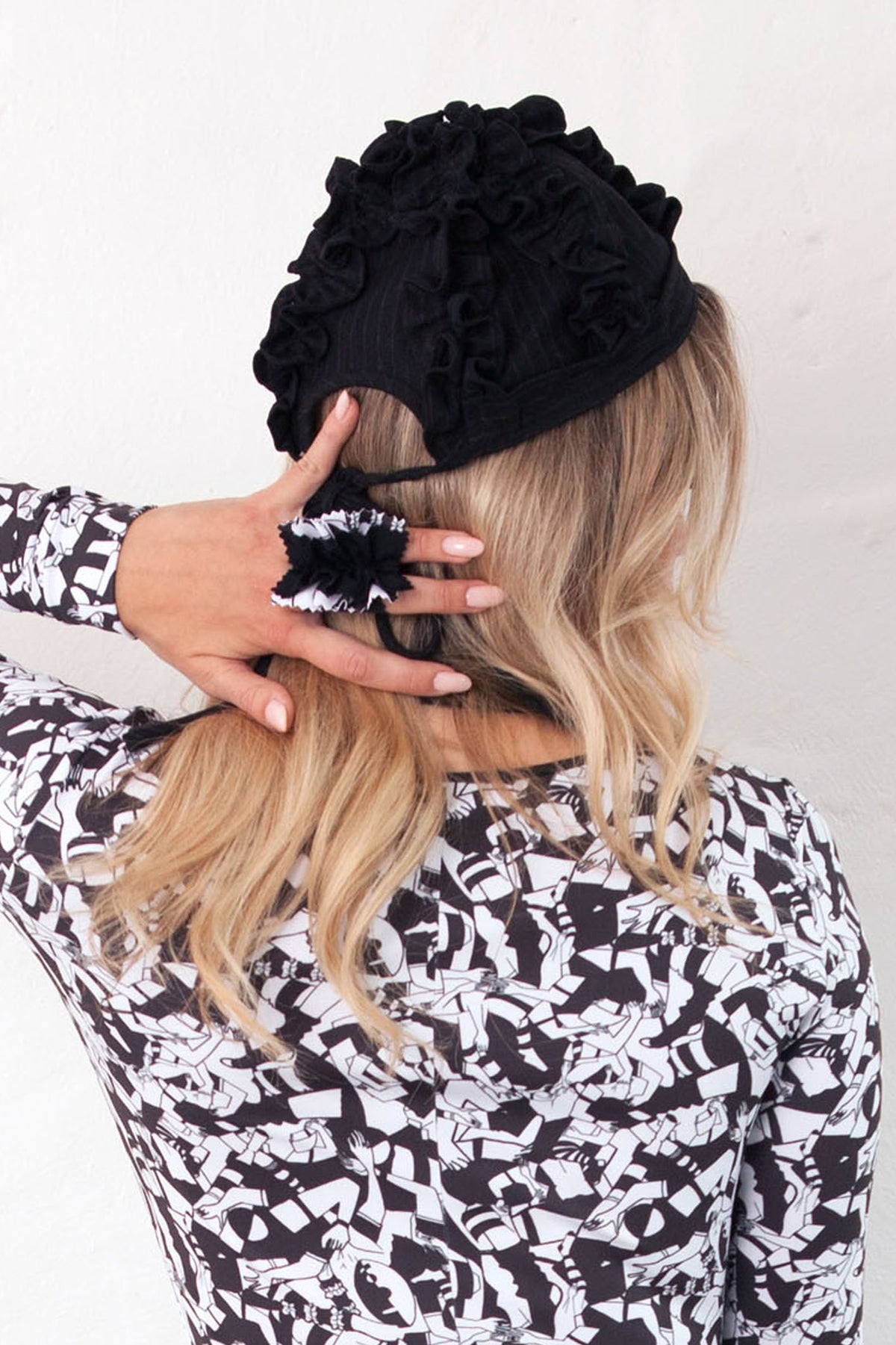 HORIZONTAL RUGBY Ruffled Rugby Hat