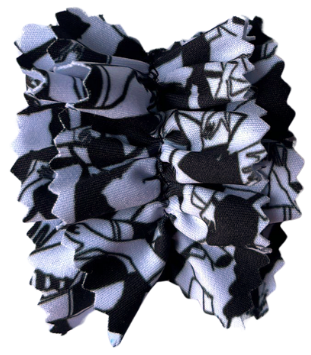 HORIZONTAL RUGBY Ruffle Rings
