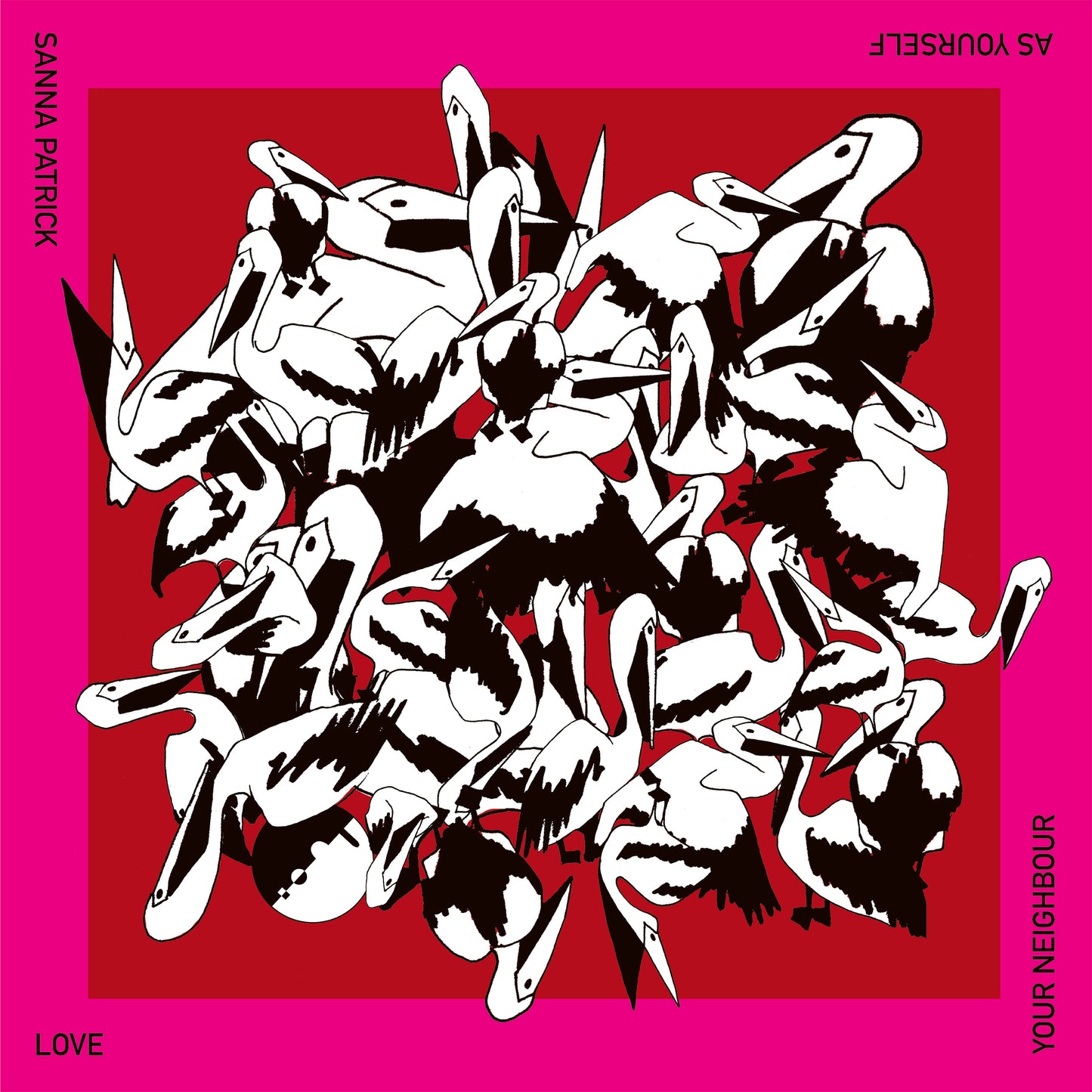 LOVE YOUR NEIGHBOUR AS YOURSELF  Foulard 01