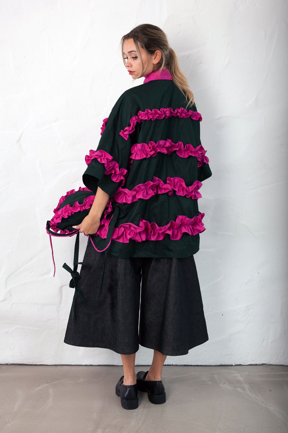 HORIZONTAL RUGBY Ruffle Rugby Shirt
