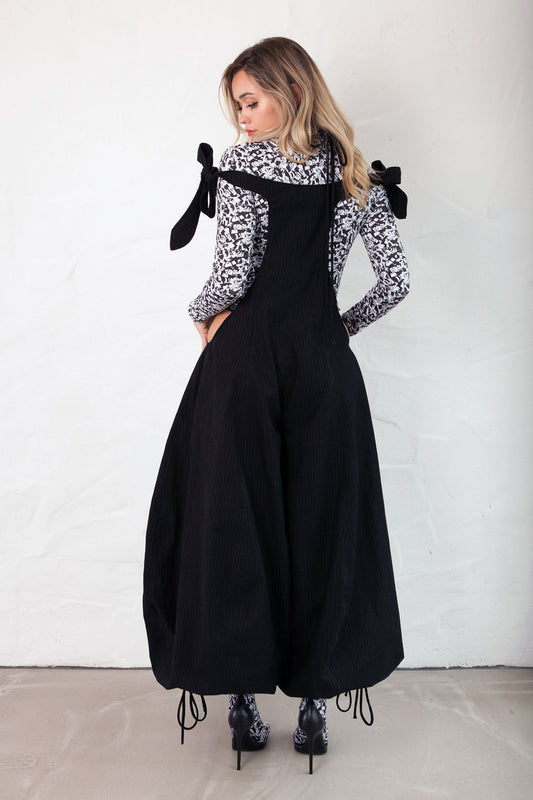 HORIZONTAL RUGBY Cut-Out Dungarees