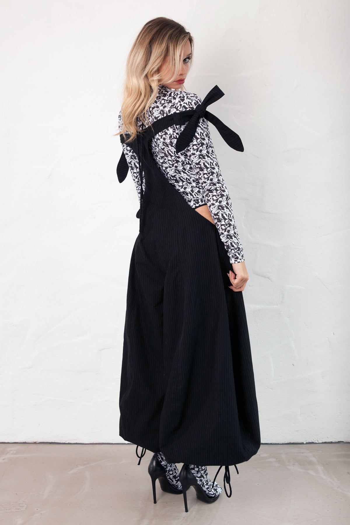 HORIZONTAL RUGBY Cut-Out Dungarees