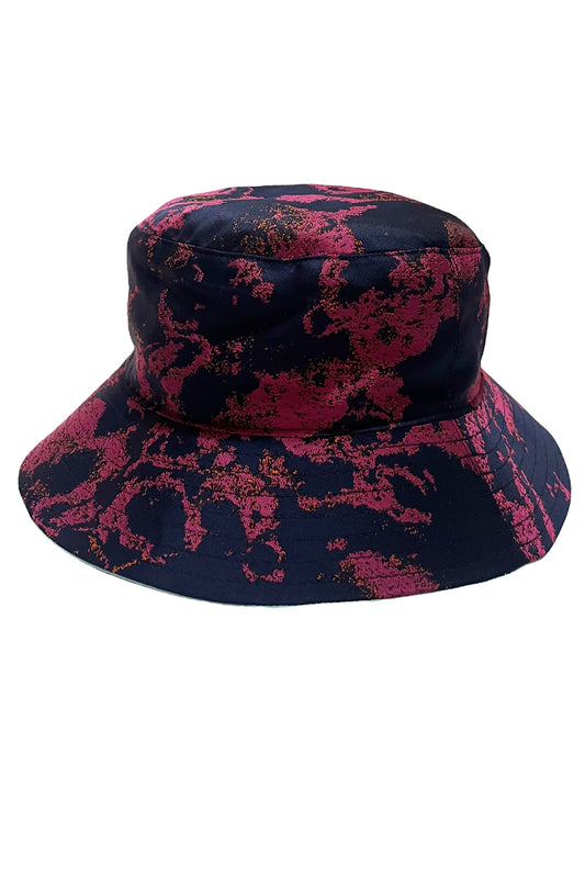 Spherical Human Bucket Hat Jacquard