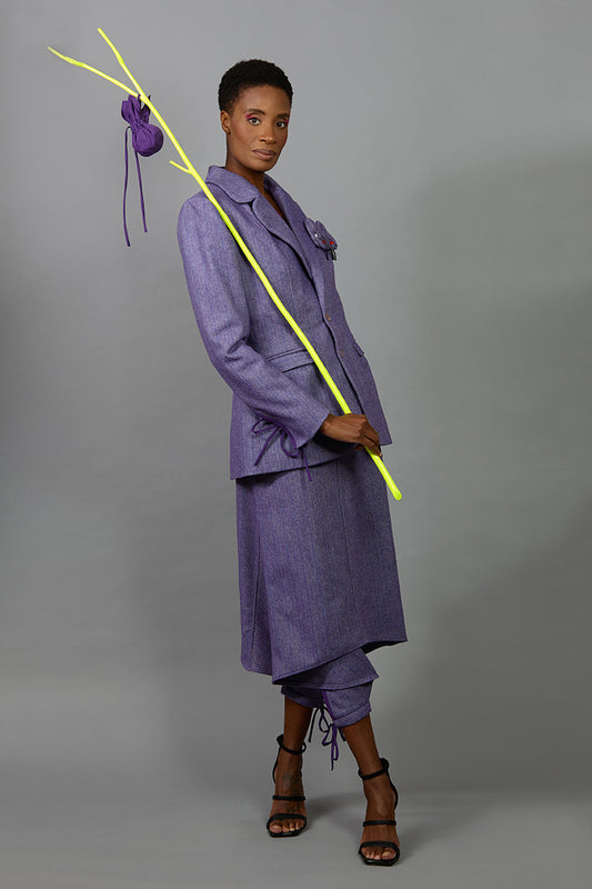 The Ribbon Suit Pants