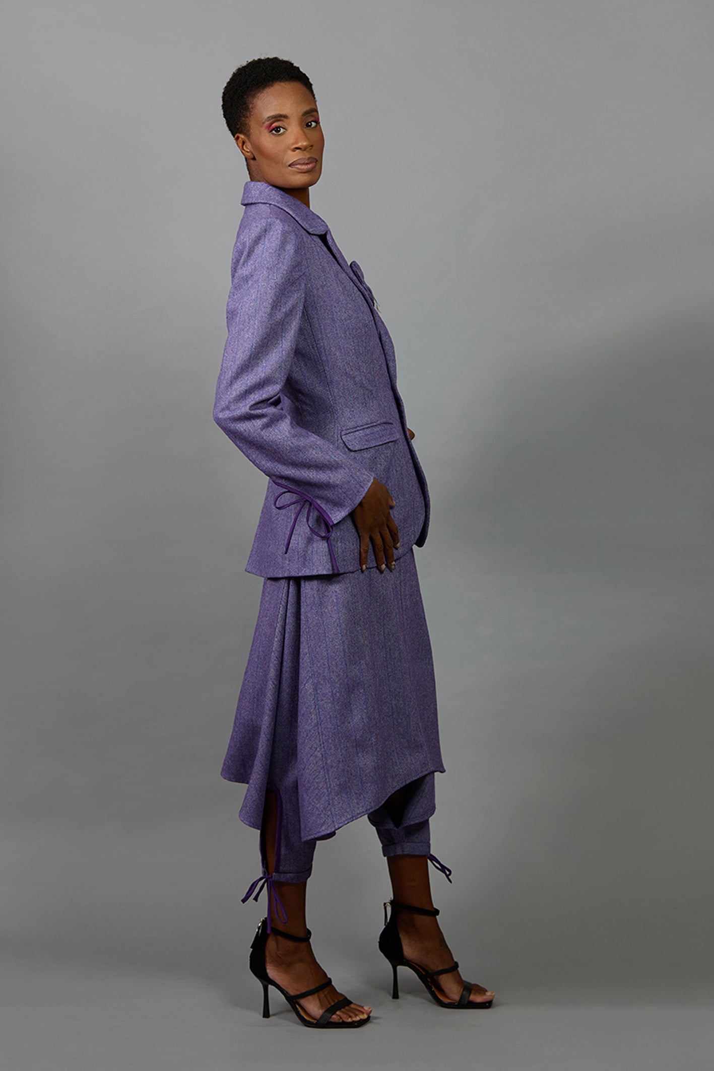 The Ribbon Suit Pants
